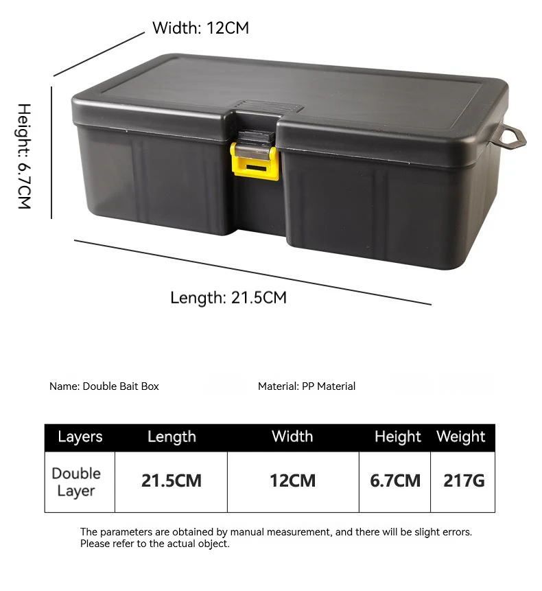 Caja de aparejos PRO BEROS de doble capa