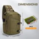 Bolsa de pesca Goture Oxford 900D impermeable con compartimentos - imagen 2