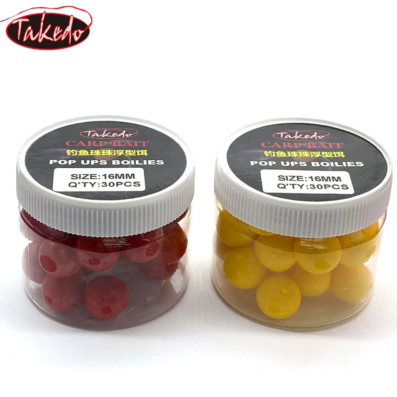 Takedo Boilies Pop Up flotantes maíz y arándano para carpa - imagen 4