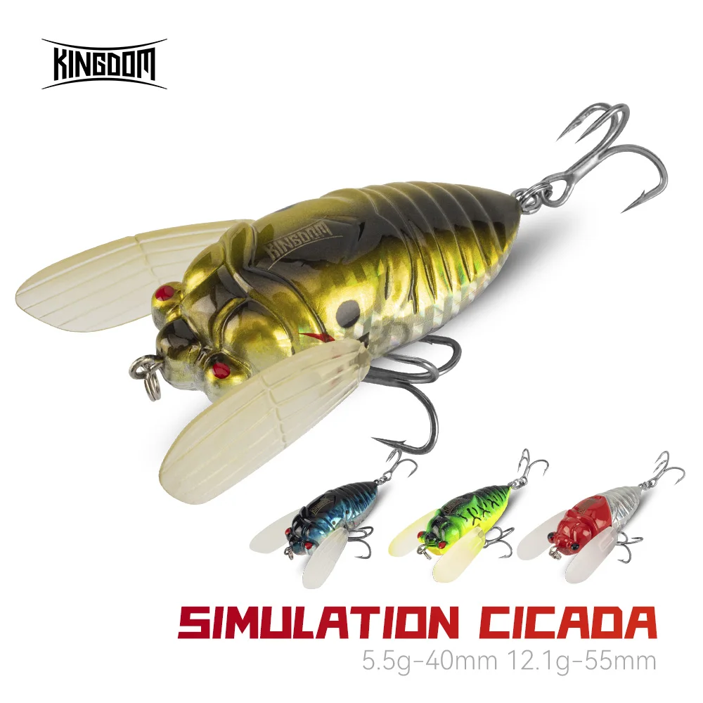 Señuelo Kingdom Cigarra Biónica – Topwater para Lucio - imagen 3