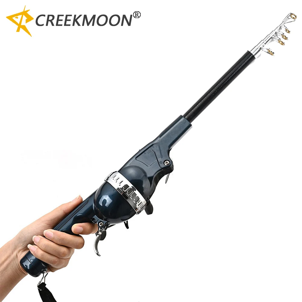 Caña telescópica de mar mini – Plegable con carrete y señuelo