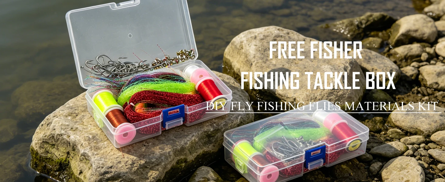 Herramientas y materiales del kit FREE FISHER