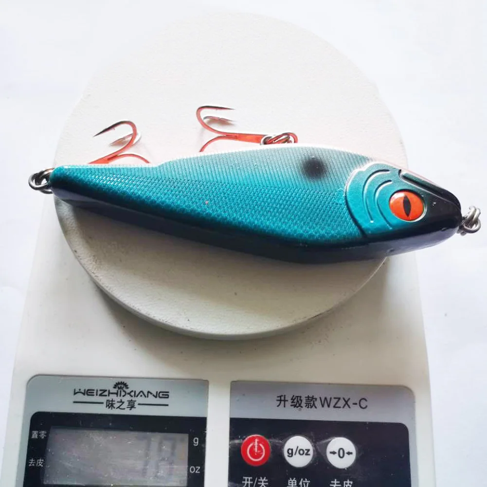 Señuelos Jerkbait Thunder Ojo de Pez 3D Free Fisher para Lucio Culter mar - imagen 2