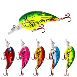 Señuelo Crankbait flotante de acción real para lubina y carpa