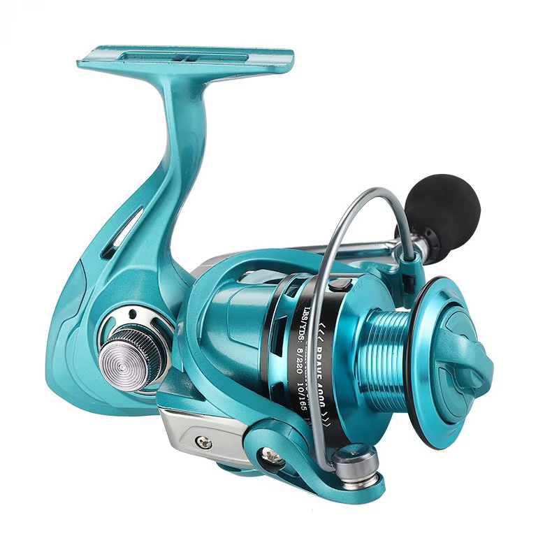 Carrete Spinning 1000-7000 arrastre 15kg grip EVA trucha marina - imagen 4