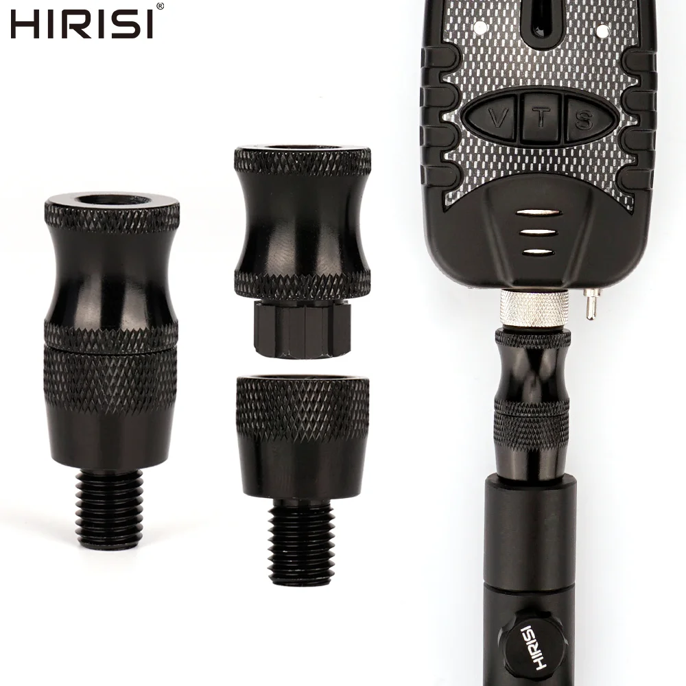Hirisi AQ216 adaptador cambio rápido en aluminio para alarmas de pesca - imagen 2