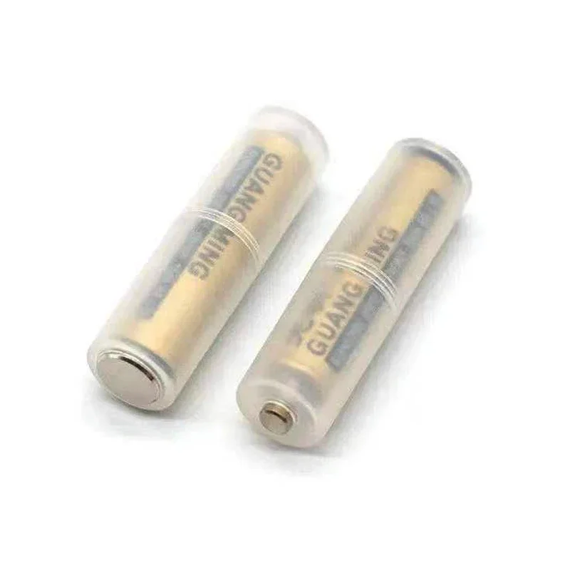 Estuche baterías AA/AAA translúcido para almacenamiento con adaptador - imagen 4