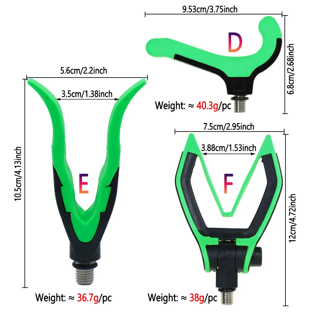 JIGEECARP reposacañas para pesca carp feeder buzz bar, soporte - imagen 2
