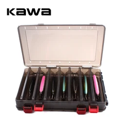 Caja de Pesca Kawa Doble Cara – 14 Compartimentos con Drenaje