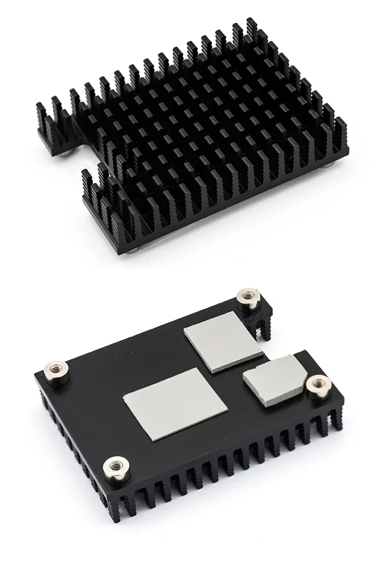 Disipador de calor Raspberry Pi CM5 de aluminio oficial, enfriador - imagen 2