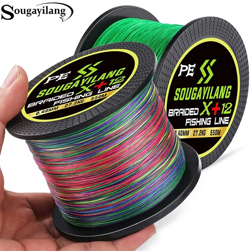 Sougayilang línea trenzada PE multifilamento súper fuerte - imagen 5