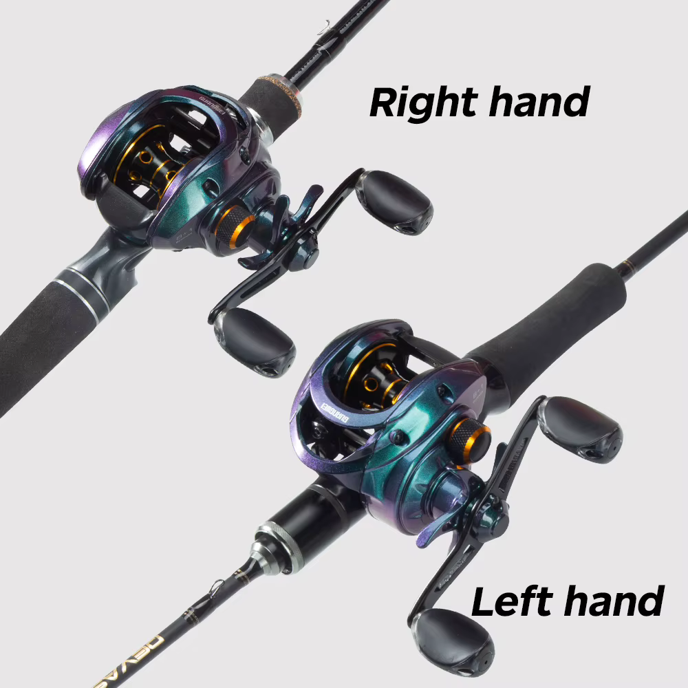 Carrete Baitcasting Hunthouse Ultraligero, Copa Poco Profunda - imagen 2