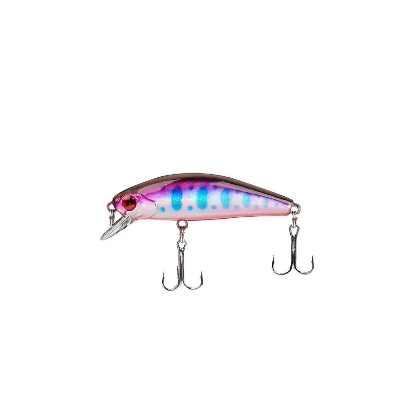 Wobbler Minnow hundible para lubina y lucio con anzuelos triples - imagen 2