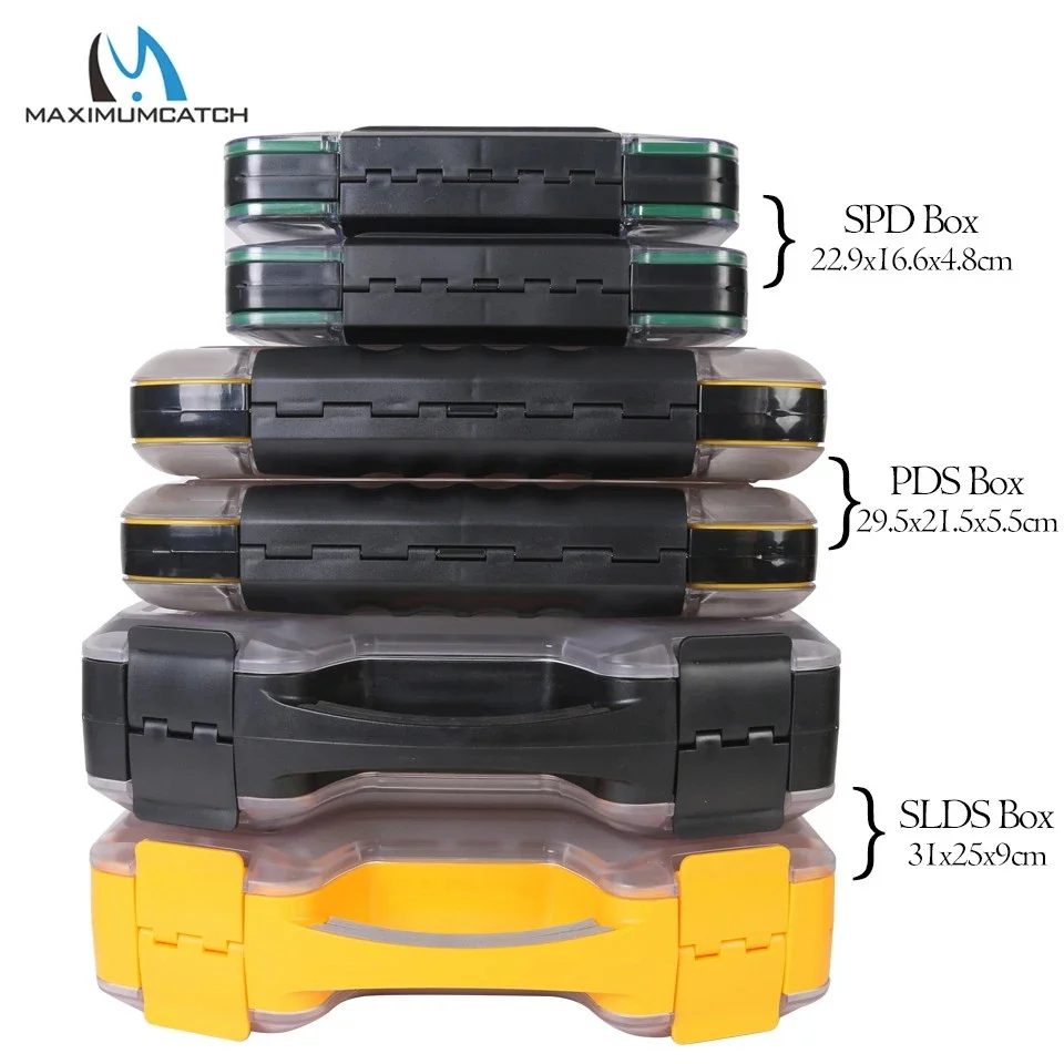Caja para organizar aparejos de pesca