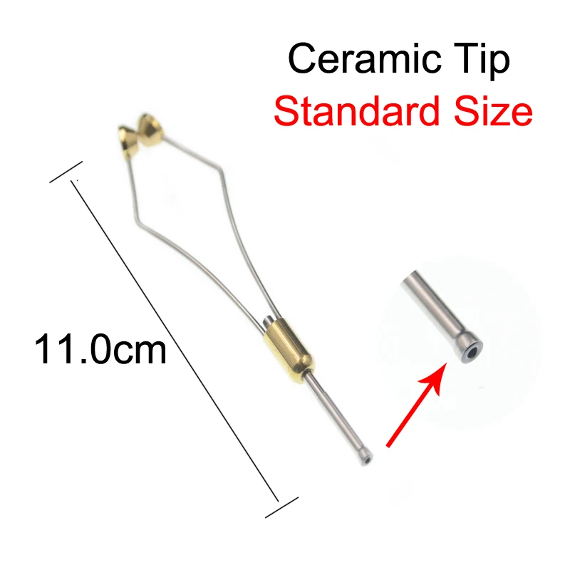 Alicates Hackle Superior para atado de moscas de pesca - imagen 4