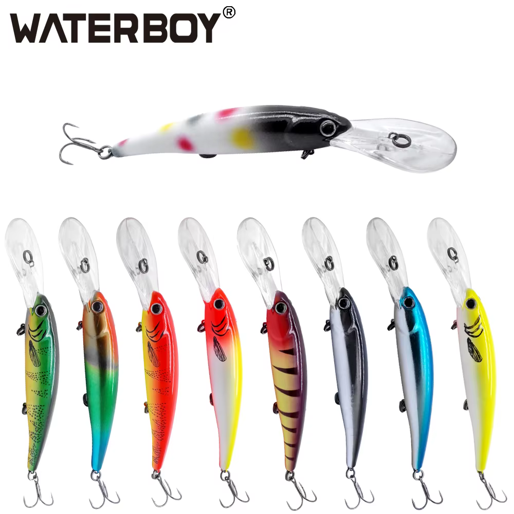 WATERBOY Wobbler labios largos – Cebo duro pececillo - imagen 4