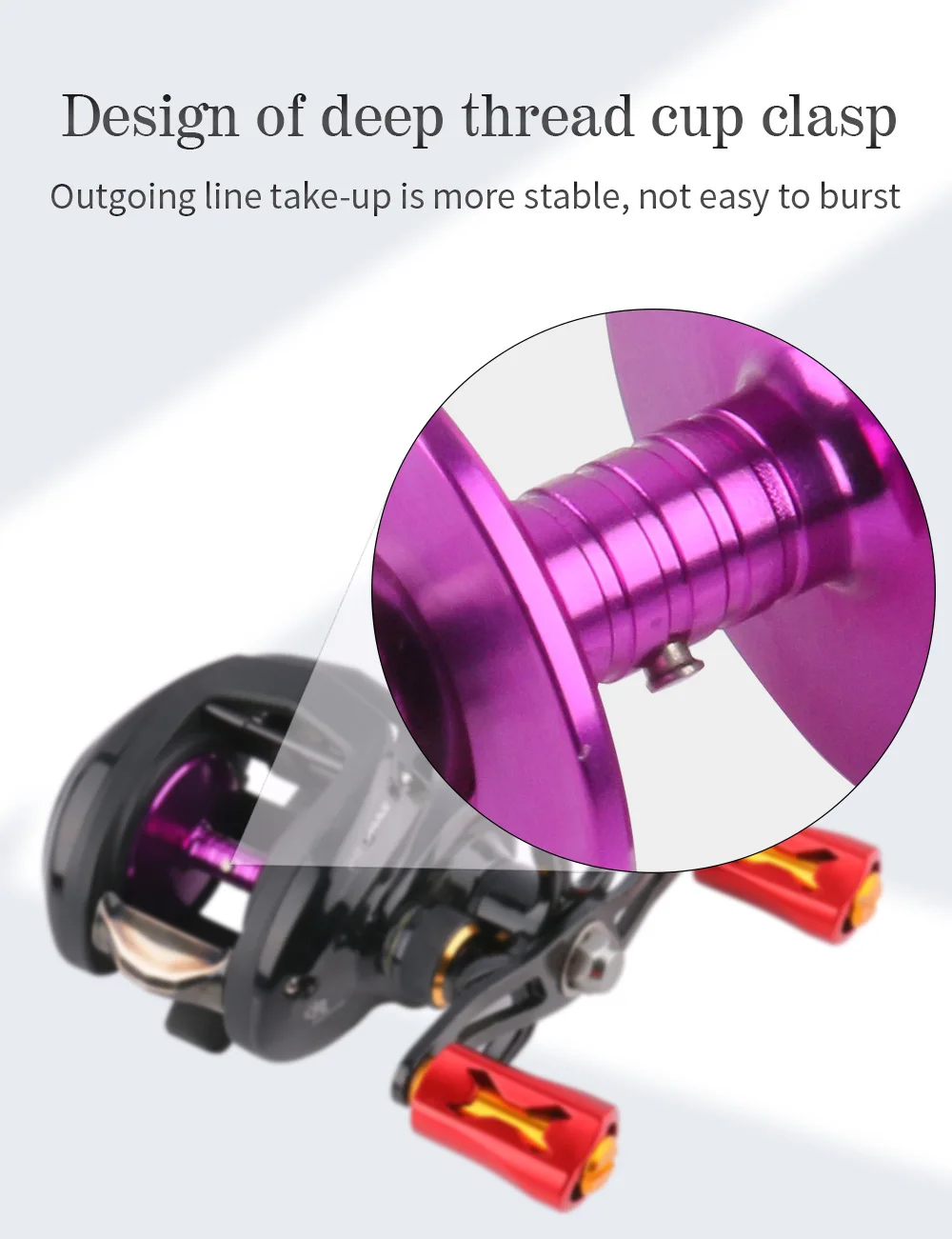 Carrete baitcasting DIY de repuesto