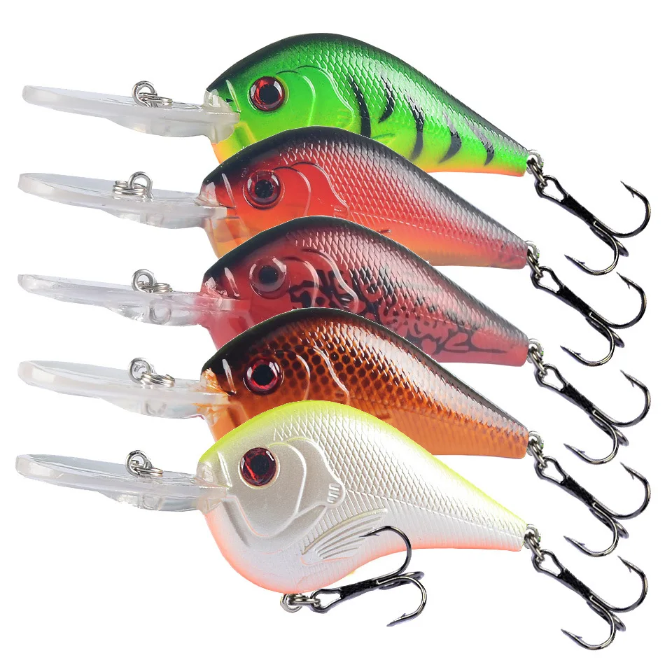 Señuelo Minnow flotante japonés duro Crankbait para pesca en superficie - imagen 3