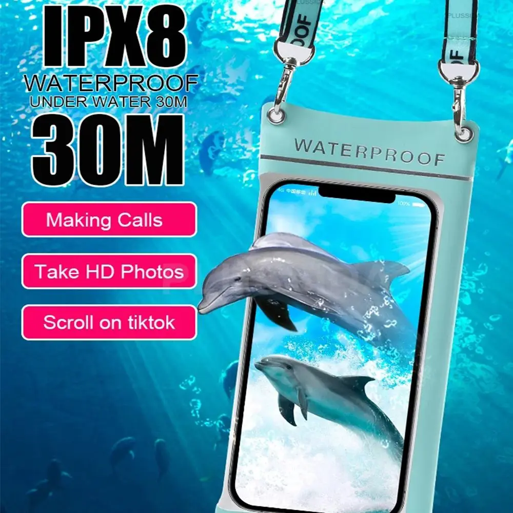 Protector de pantalla táctil universal impermeable para piscina y natación - imagen 5