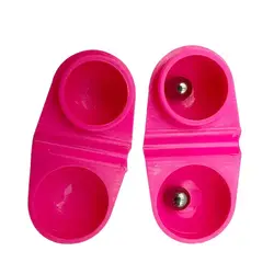 Campana de pesca impermeable doble sonajero antirrobo ABS para señuelos