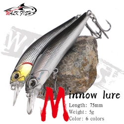 WALK FISH Jerkbait 7,5cm – Señuelo hundido tipo Swimbait