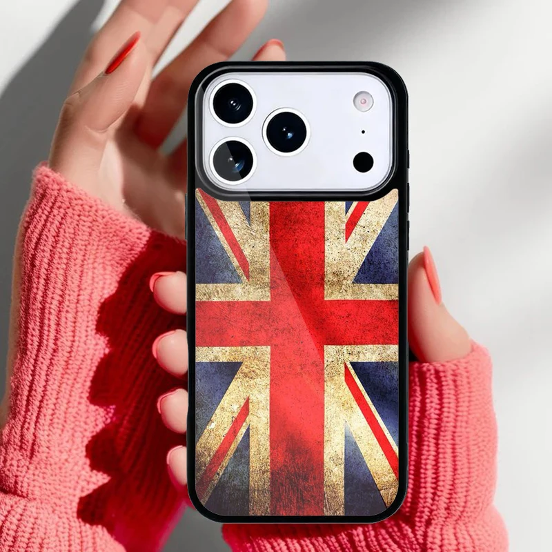 Funda para iPhone con diseño de bandera del Reino Unido y Londres
