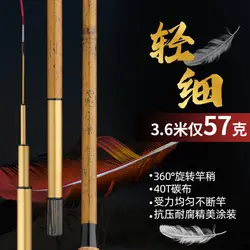 Caña Ultraligera de Carbono para Carpa Cruciana – Tune Taiji 28/37