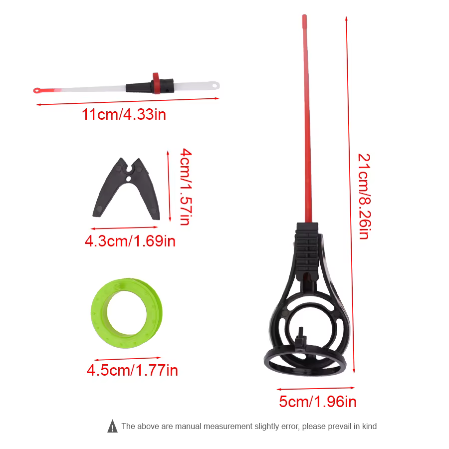 FTK Extensión 21cm para pesca de carpa en invierno - imagen 5