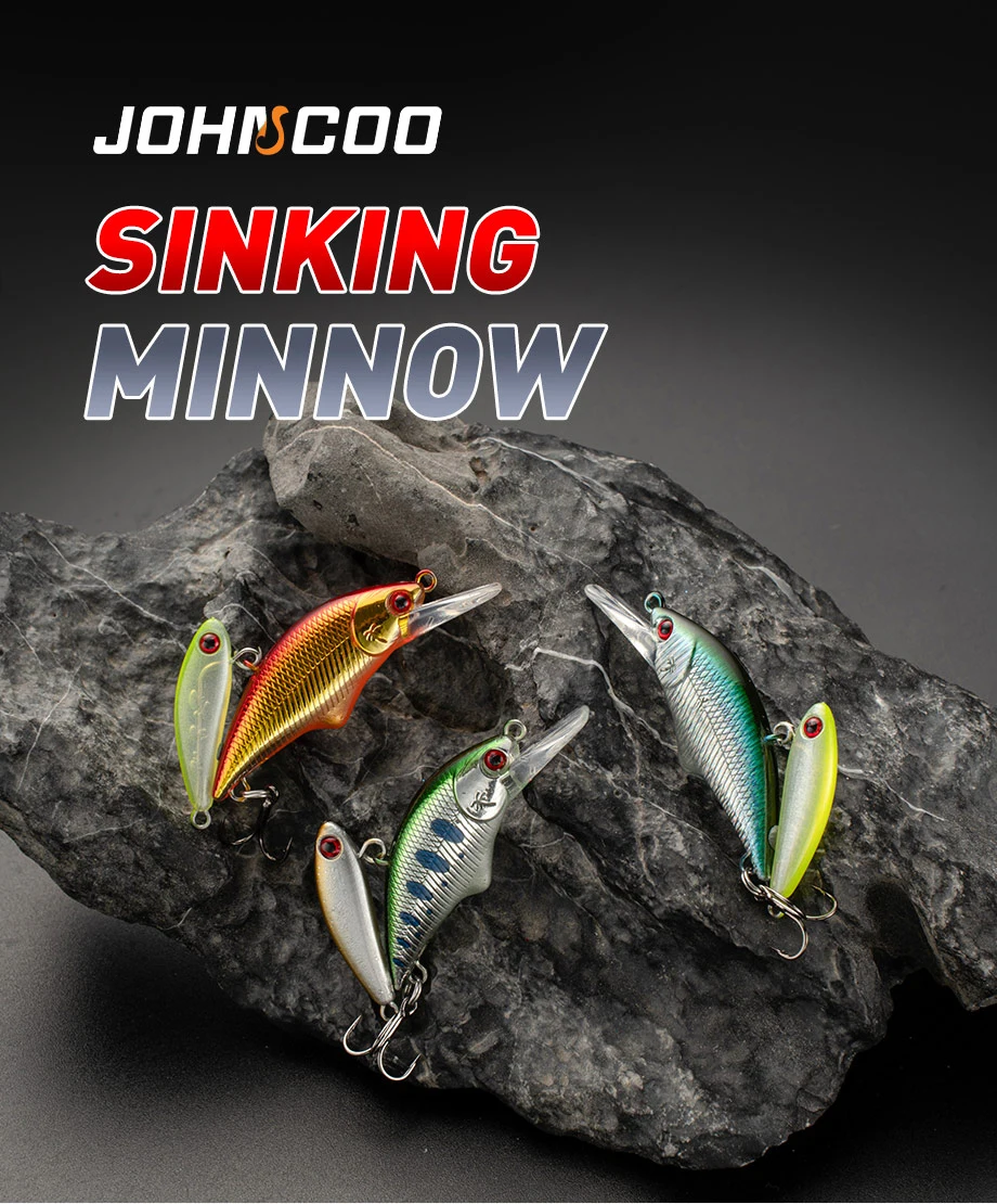 Minnow en acción y acabado de cuerpo
