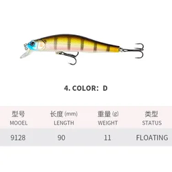 Señuelo Minnow flotante para perca