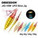 Señuelo Slow Jig Obsession J105 con UV y acabado reflectante