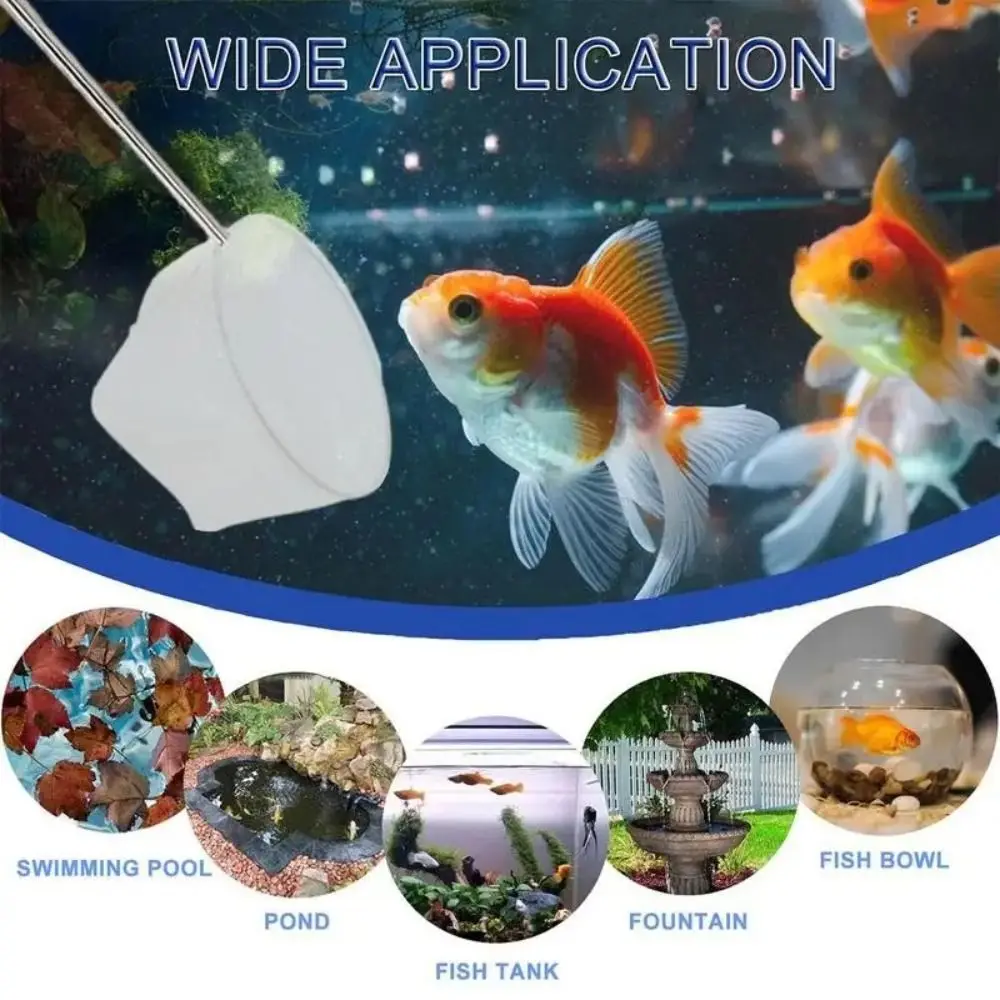 Red de pesca retráctil de acero inoxidable anticorrosión para acuarios - imagen 4