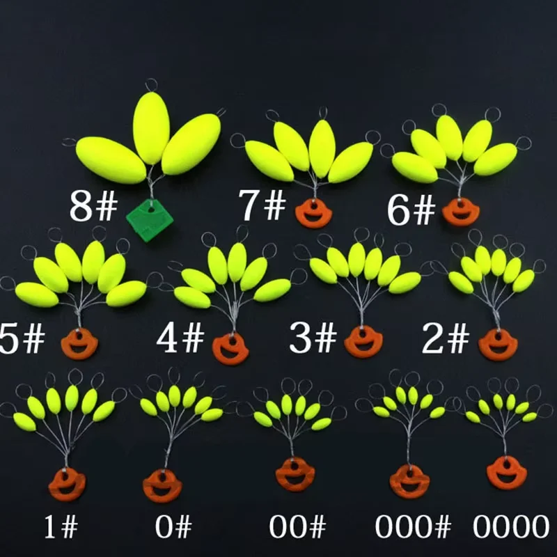Variedad de flotadores según el código