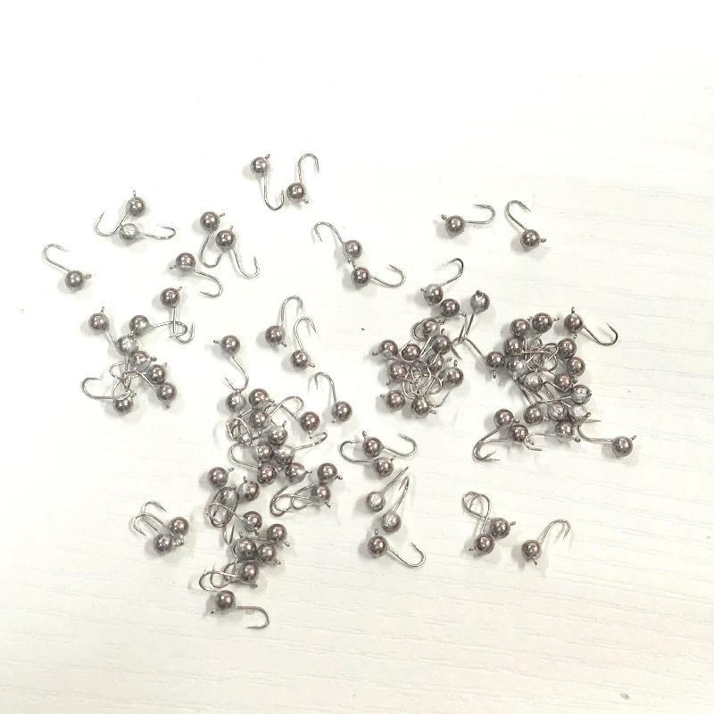 Cabezas jig con cuentas de tungsteno