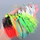 Spinnerbait doble hoja para lubina, señuelo giratorio