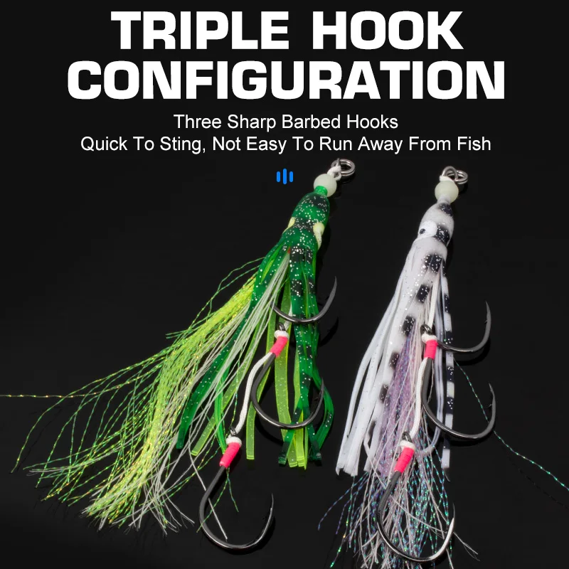 Anzuelos Jig Head luminosos Obsession HK025 para calamar y pulpo - imagen 5