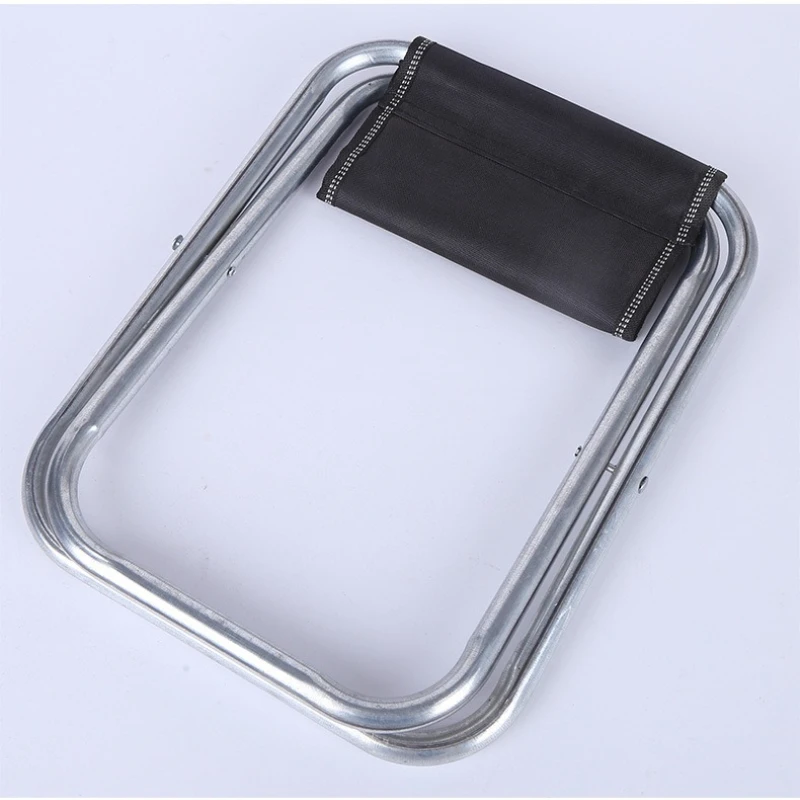 Taburete plegable para pesca: banco camping de aluminio
