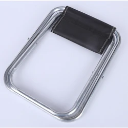 Taburete plegable para pesca: banco camping de aluminio