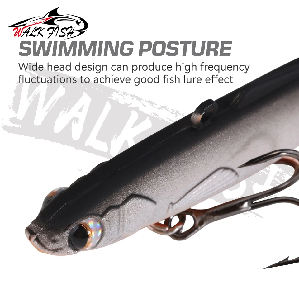WALK FISH Señuelo VIB Shiriten Baguette con sonajero Jig invierno - imagen 2