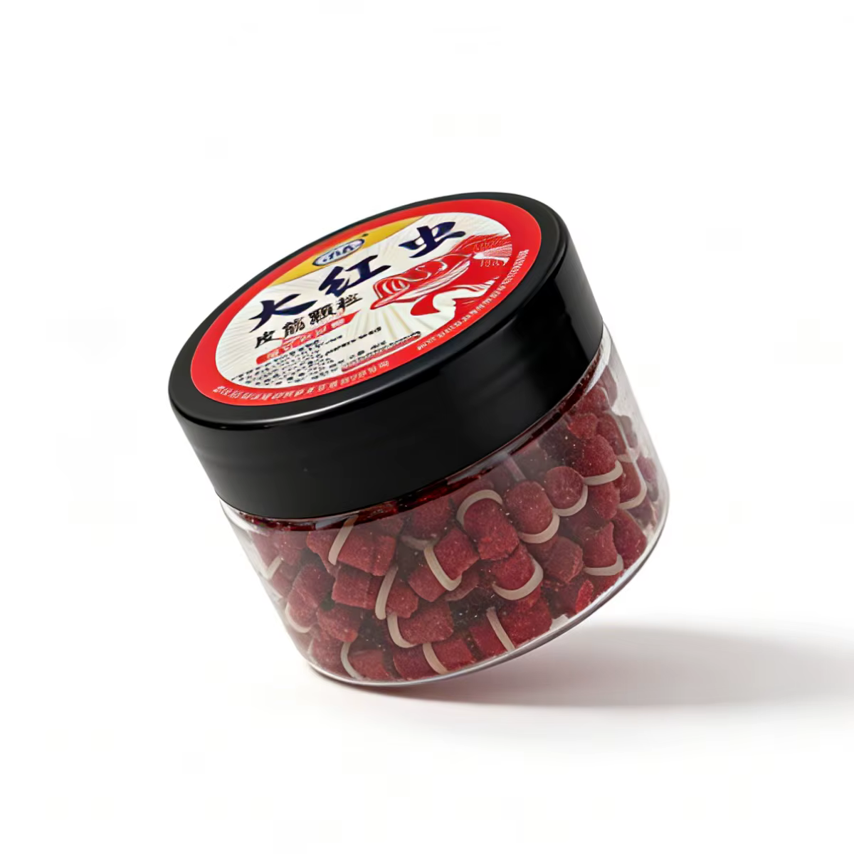 Pellets de gusano rojo para pesca de carpas y peces de agua dulce