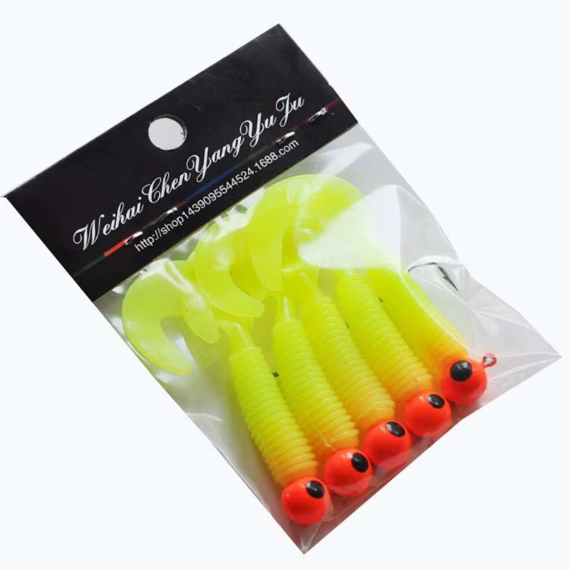 Anzuelos Jig Head – Set para vinilo y cebos blandos