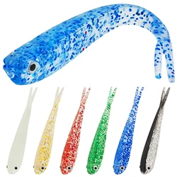 FREE FISHER Swimbait Forktail 3D para lubina – vinilo blando