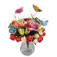 Mariposas de doble capa para jardín con decoración en macetas - imagen 3