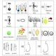 Accesorios de pesca ShareShark con luz nocturna y caja portátil - imagen 2