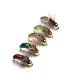 Vtwins Ninfa Pupa mosca artificial Beadhead – hundimiento rápido