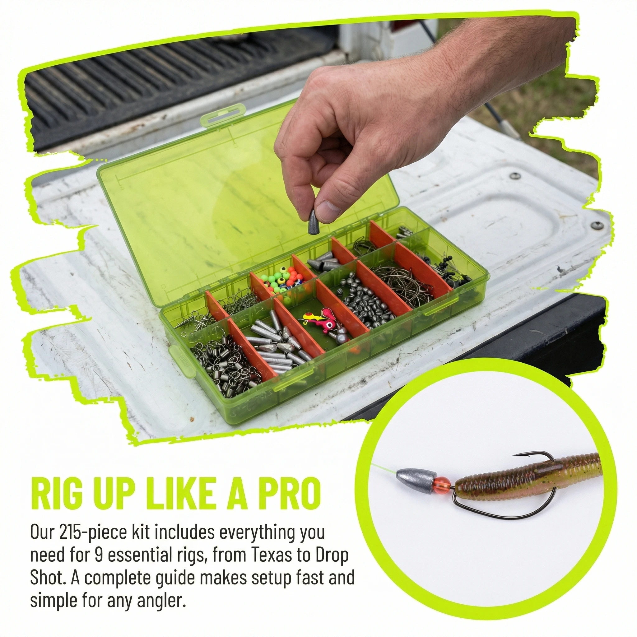 Caja organizadora del kit Goture