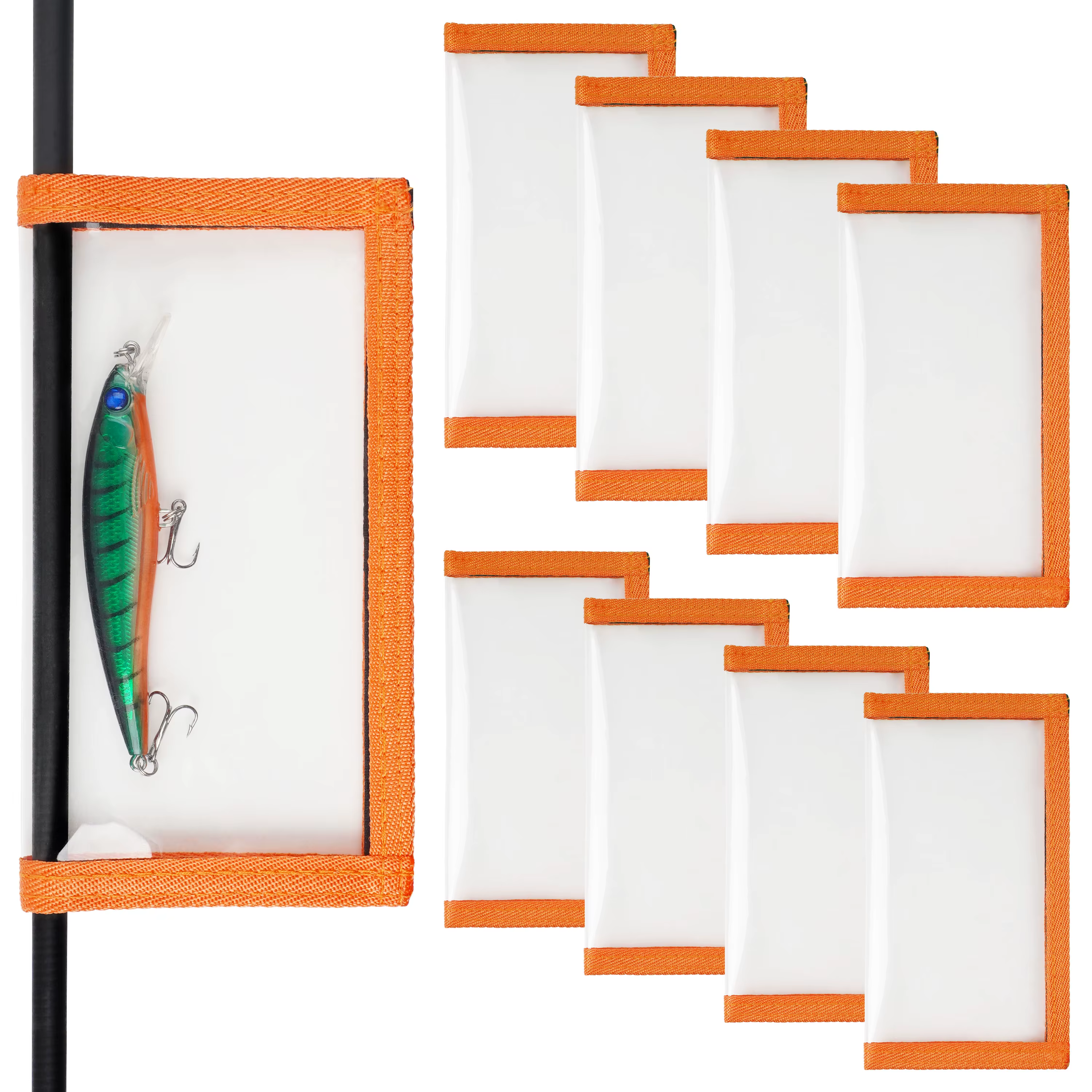 Fundas de PVC transparente para señuelos de pesca - imagen 2