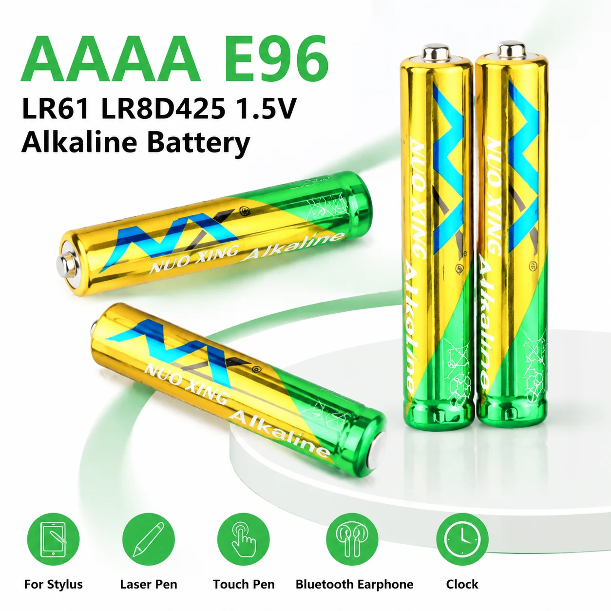 Pila alcalina LR8D425 para stylus y Bluetooth compatible – 1.5V - imagen 4