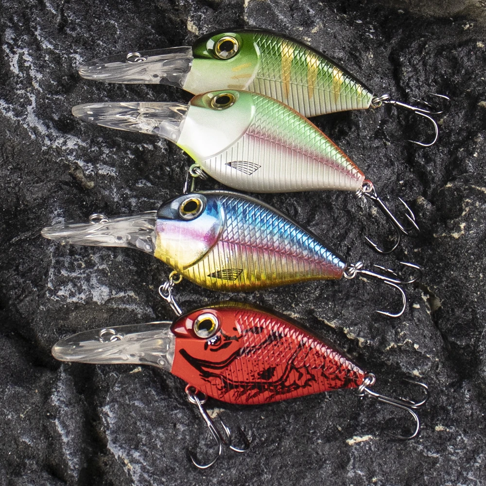 Crankbait duro 10 cm con ojos 3D