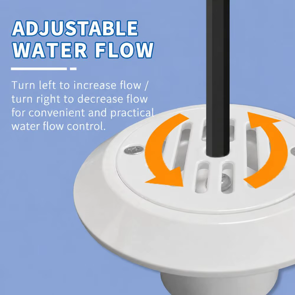 Boquilla de retorno para piscina SP1424 – ABS blanco - imagen 2